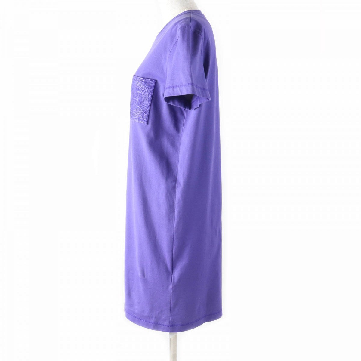 HERMES one piece 3H4508DL cotton purple 40