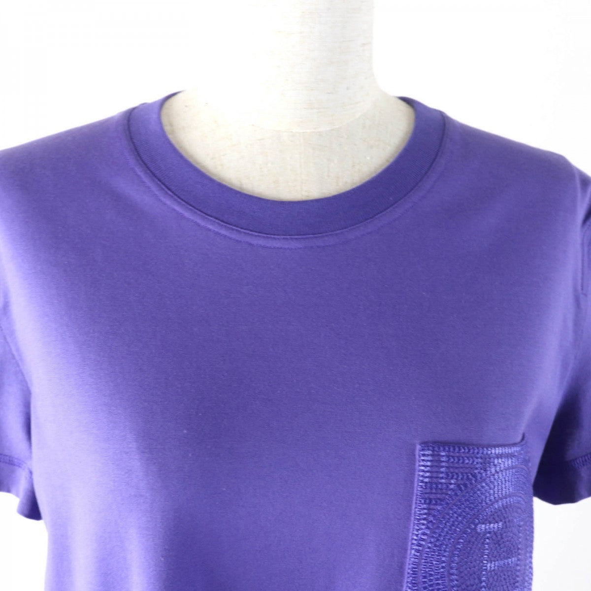HERMES one piece 3H4508DL cotton purple 40