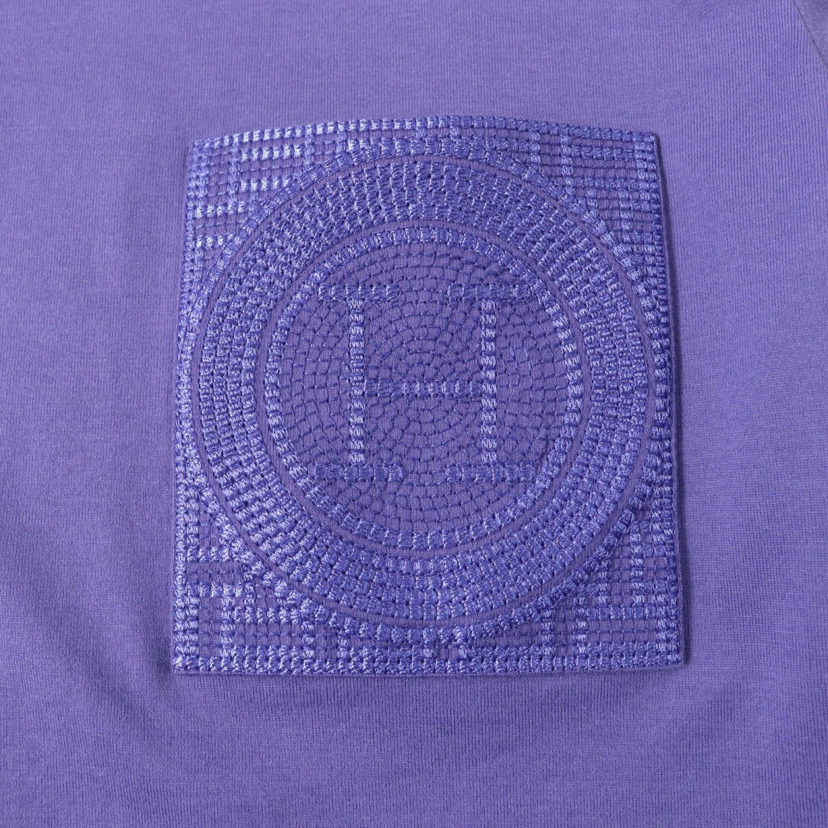 HERMES one piece 3H4508DL cotton purple 40