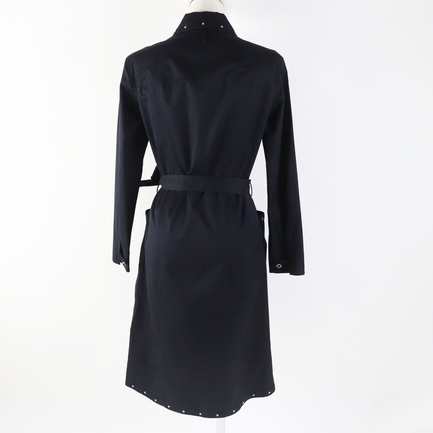 HERMES one piece 2E0510D4 cotton black 34