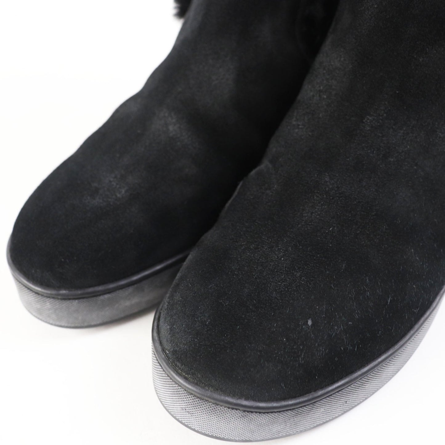 LOUIS VUITTON boots Mouton black 38.5