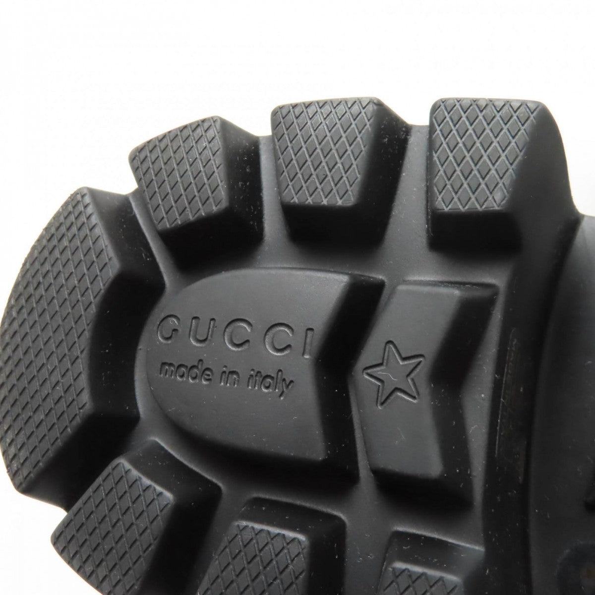 GUCCI boots 670407 rubber black 41