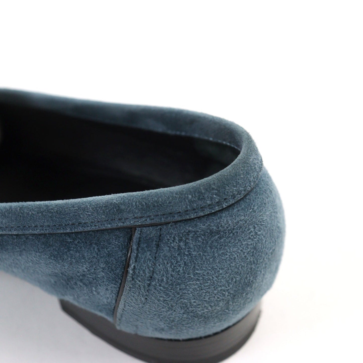 HERMES loafers WS222067Z Suede leather Light blue Constance 39
