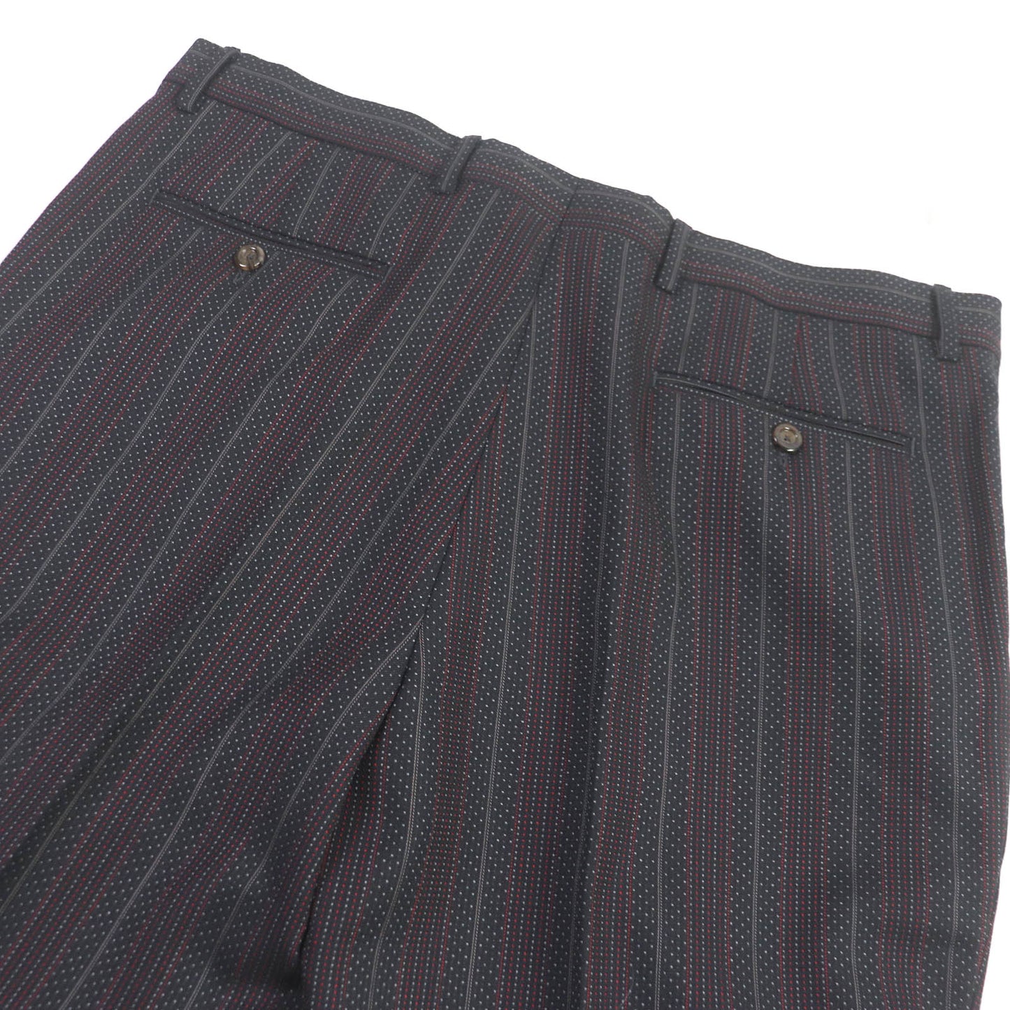 GUCCI suit 605347 wool black 54