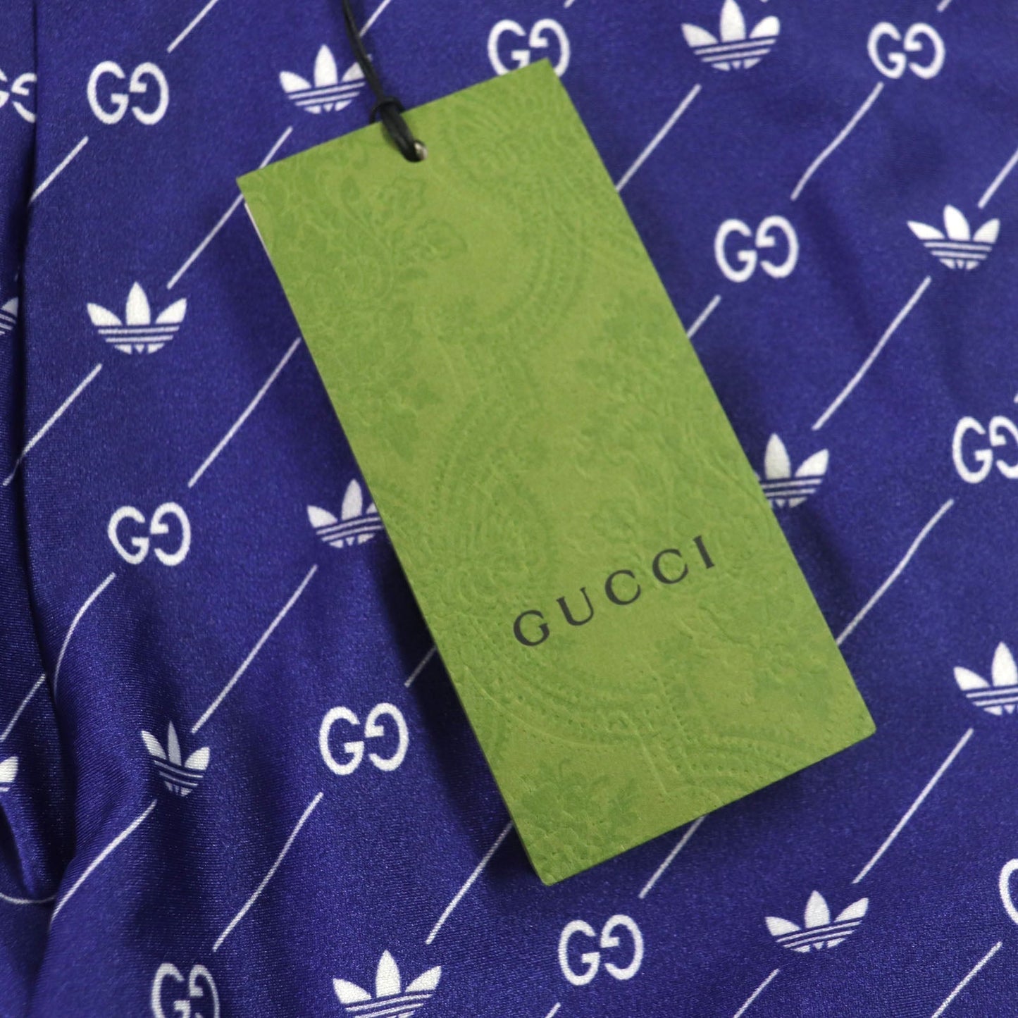 GUCCI Pants 691776 Nylon Navy Web line Lycra M