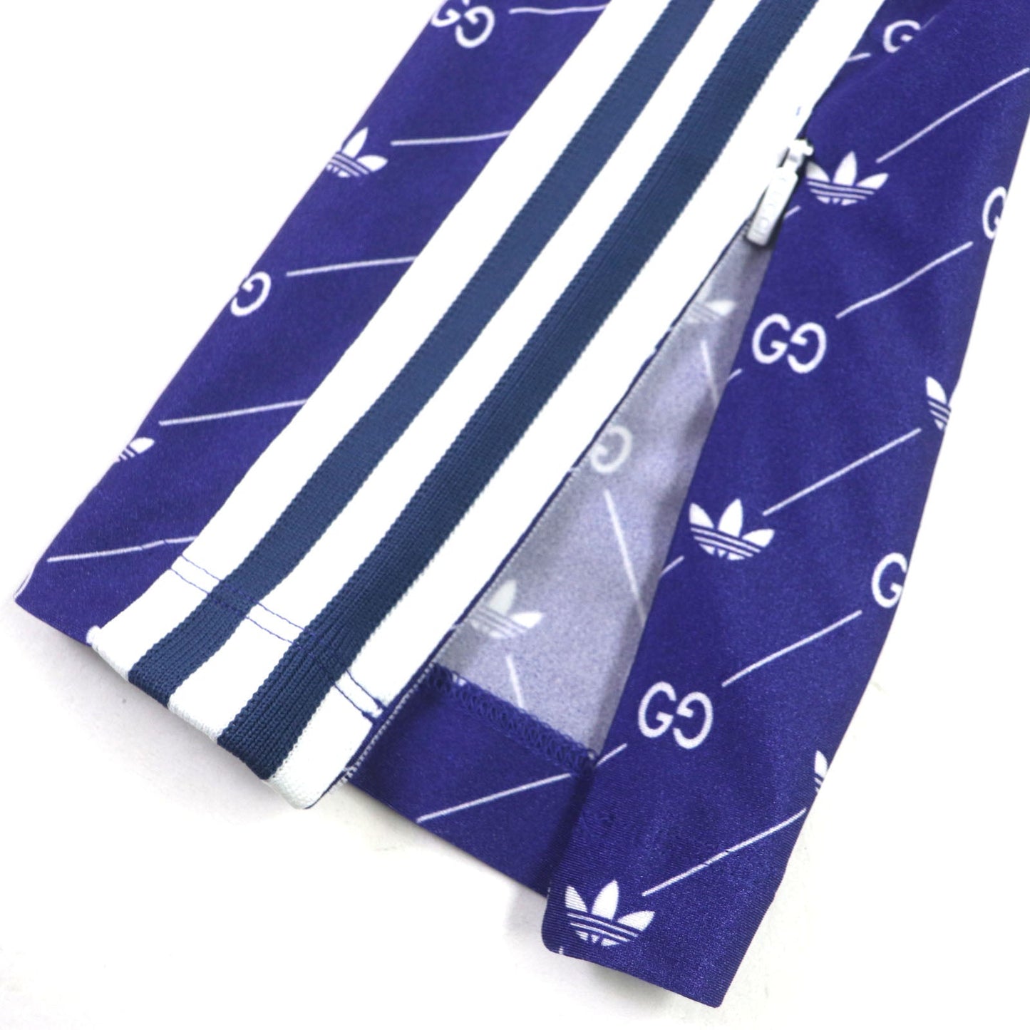 GUCCI Pants 691776 Nylon Navy Web line Lycra M
