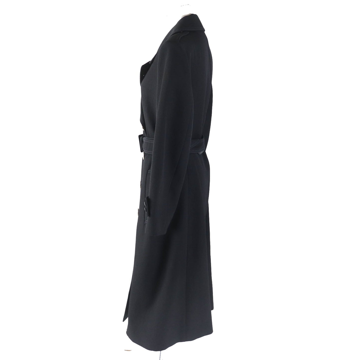 LOUIS VUITTON coat wool black 36