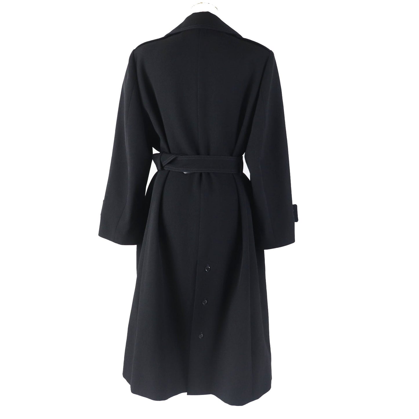 LOUIS VUITTON coat wool black 36