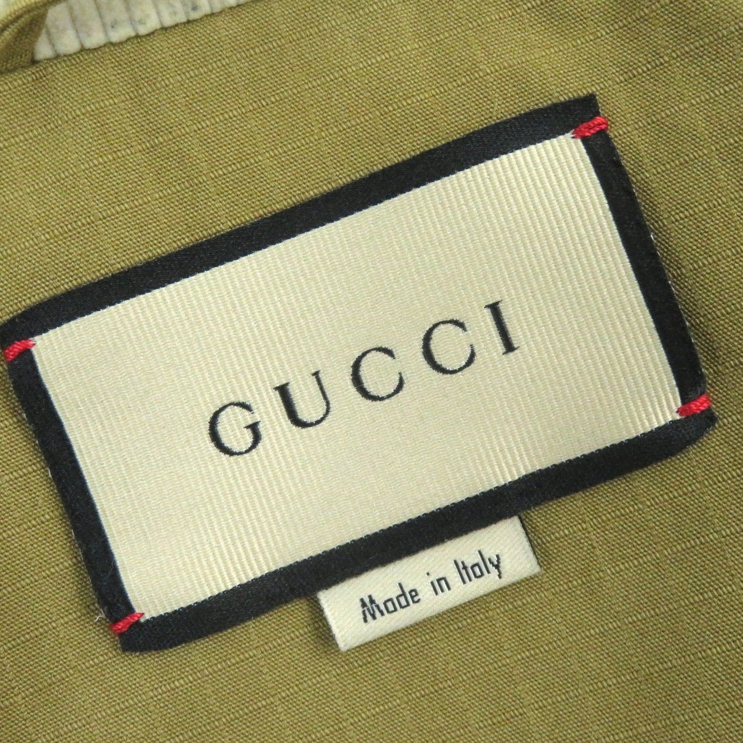 GUCCI Down vest 641311 cotton Camel Orange 46