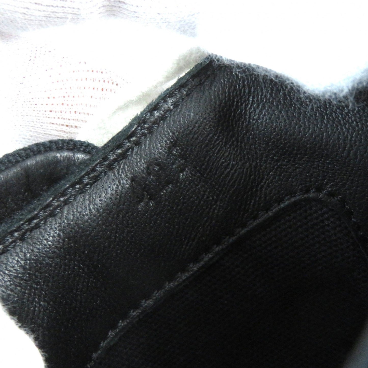 HERMES High cut sneakers canvas black Iriko 42.5