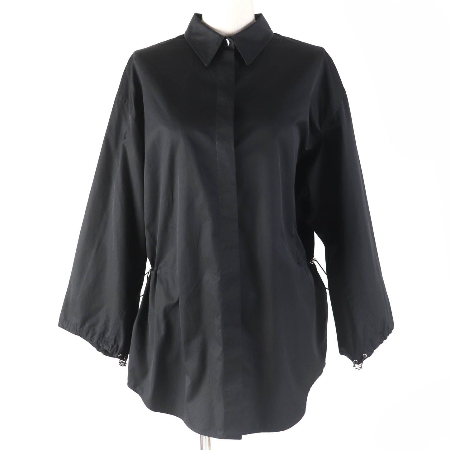 HERMES Tunic 4E0645DV cotton black 38