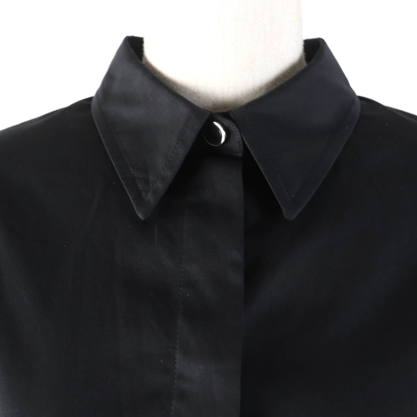 HERMES Tunic 4E0645DV cotton black 38