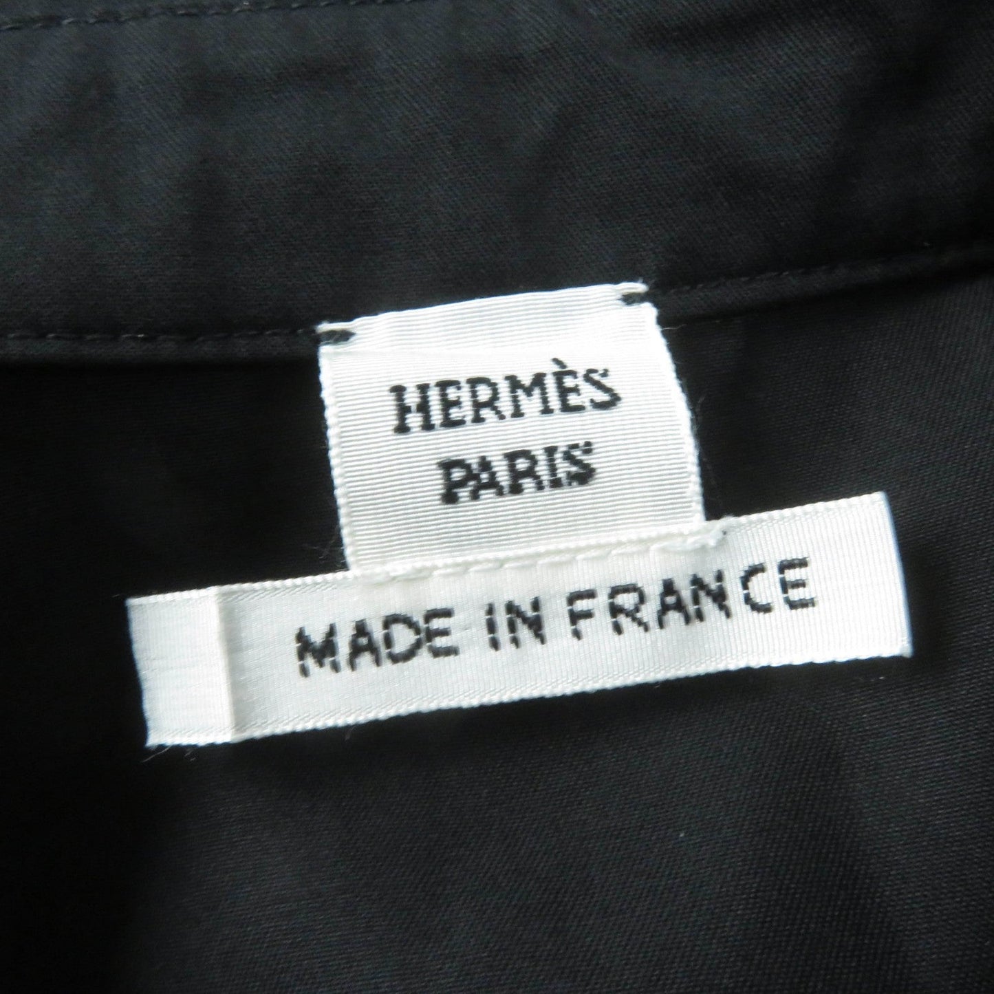 HERMES Tunic 4E0645DV cotton black 38