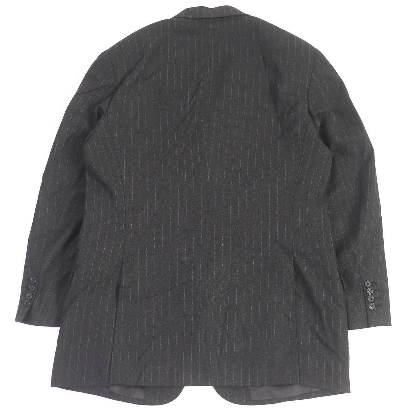 HERMES tailored jacket cashmere Charcoal gray 52