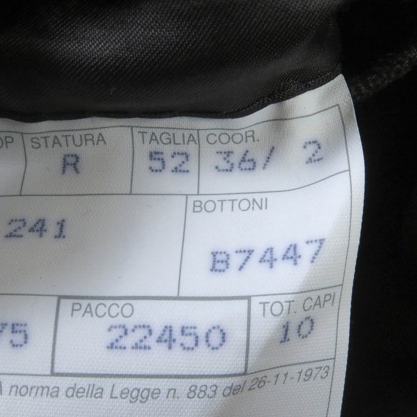HERMES tailored jacket cashmere Charcoal gray 52