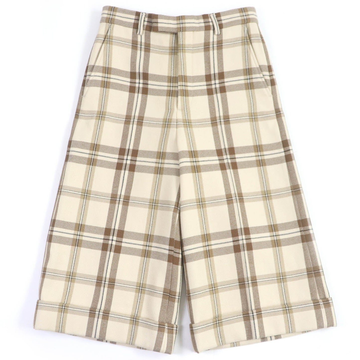 GUCCI Pants 710564 wool Beige type 44