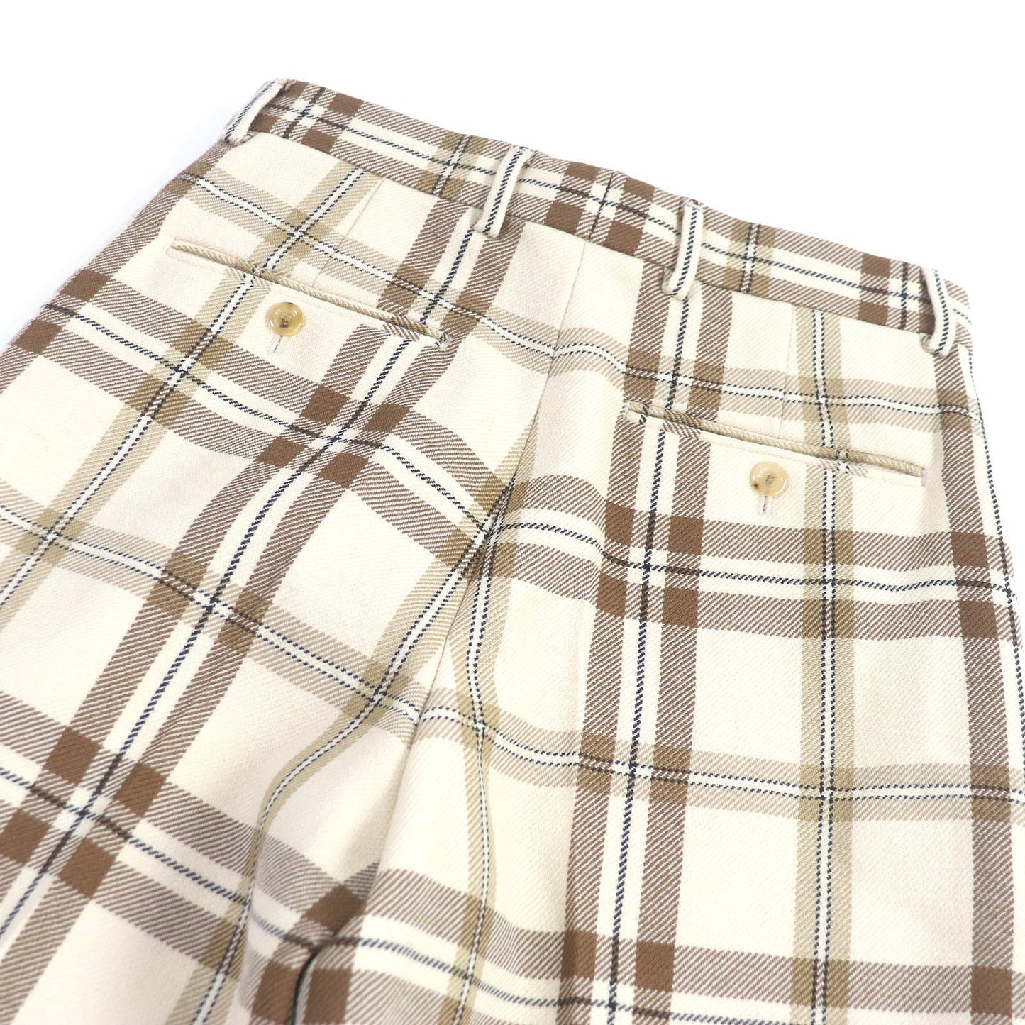 GUCCI Pants 710564 wool Beige type 44