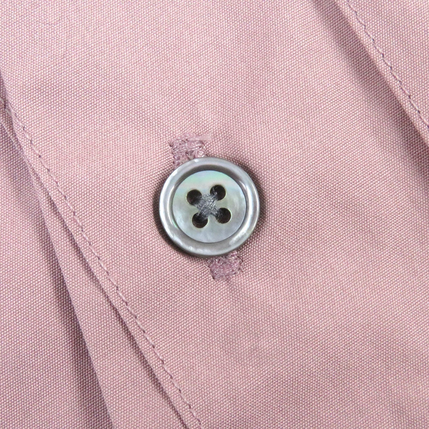 HERMES Long sleeve shirt cotton Pink type 41