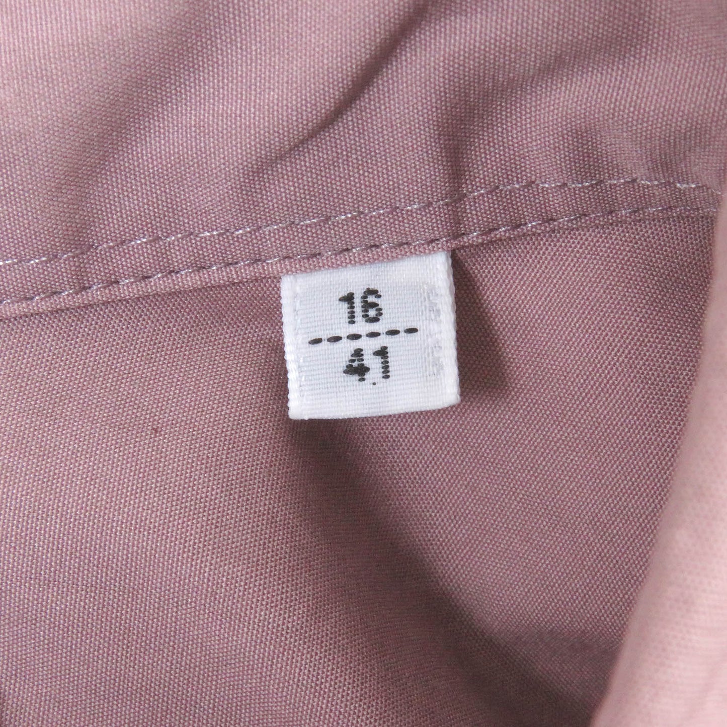 HERMES Long sleeve shirt cotton Pink type 41