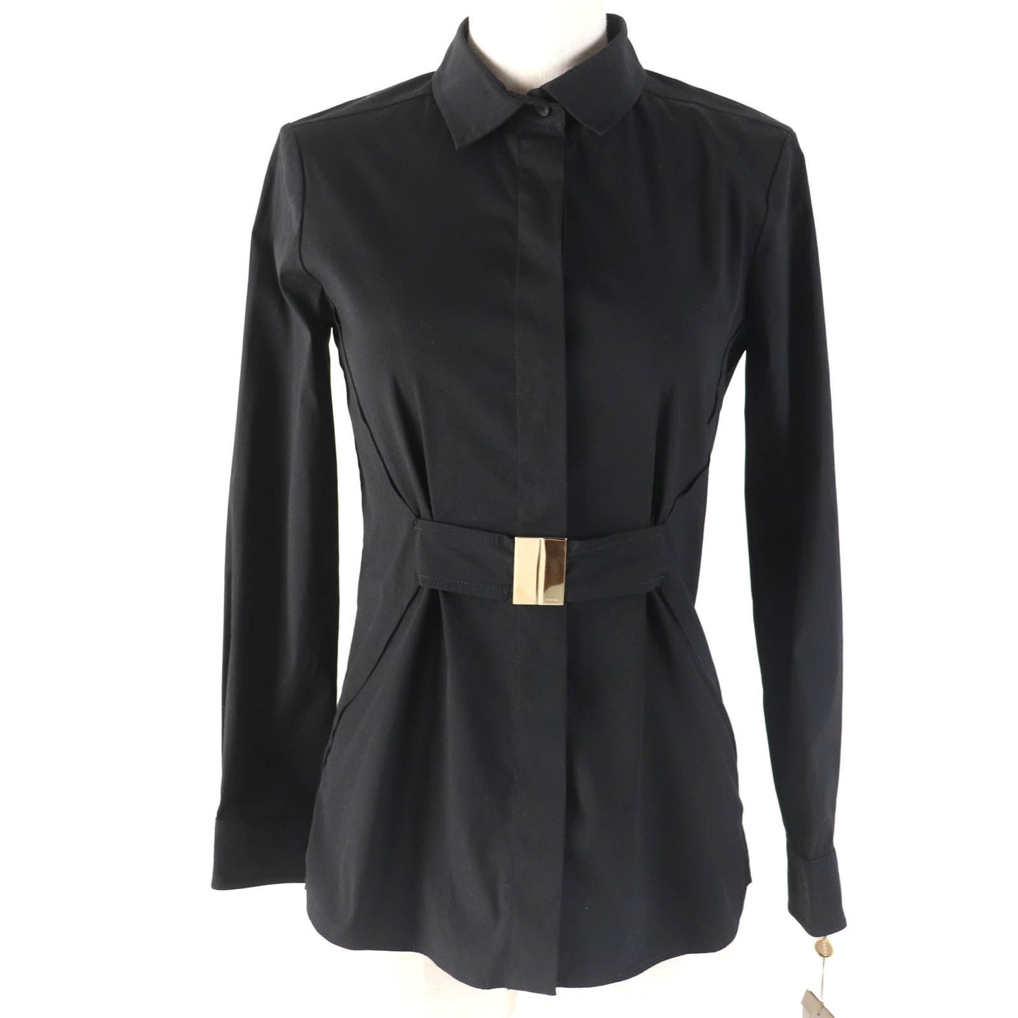 GUCCI Long sleeve shirt 248872 cotton black 38