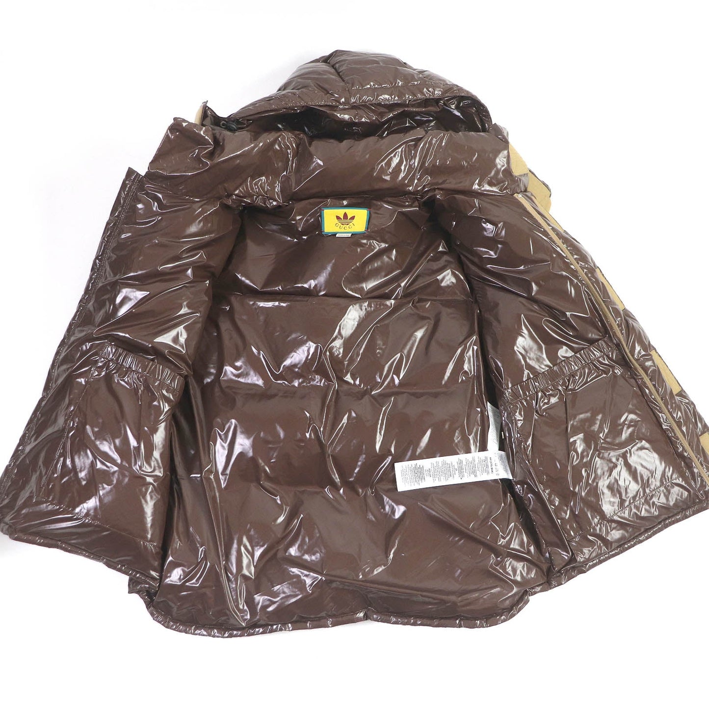 GUCCI Down vest 713715 Nylon Brown 44