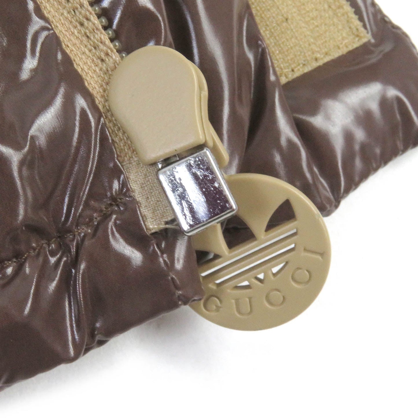 GUCCI Down vest 713715 Nylon Brown 44