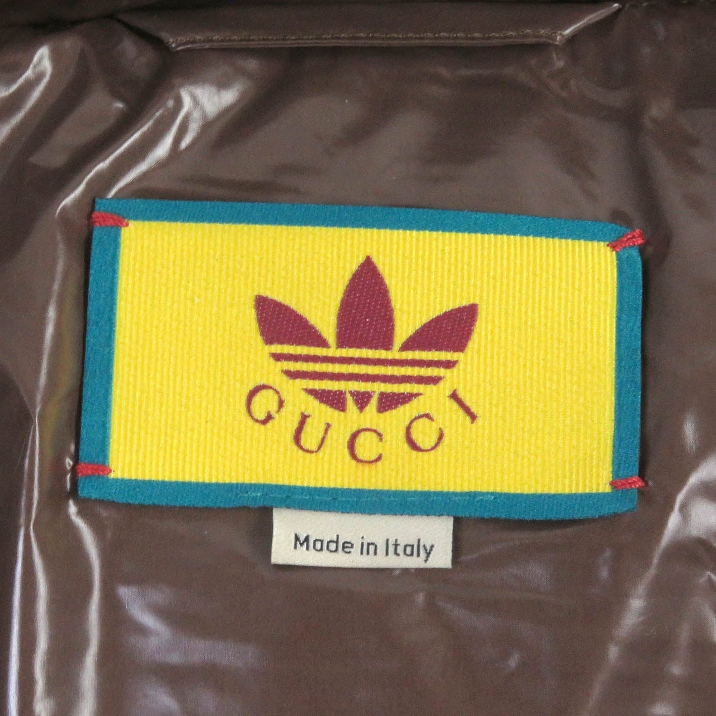 GUCCI Down vest 713715 Nylon Brown 44