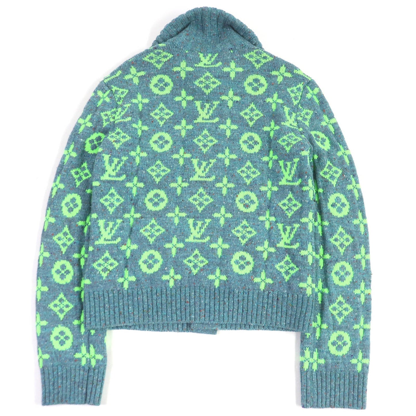 LOUIS VUITTON cardigan HMN83W wool Blue type S