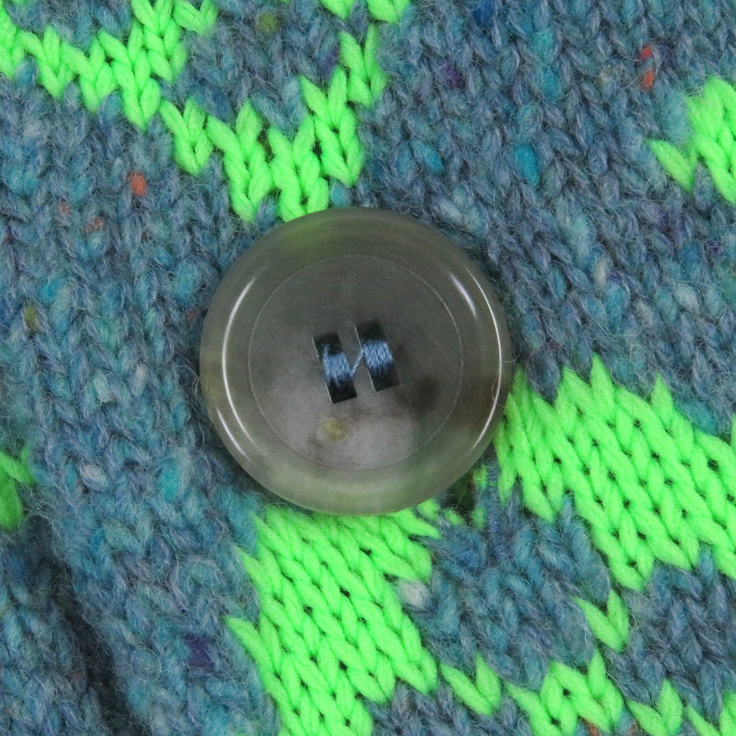 LOUIS VUITTON cardigan HMN83W wool Blue type S