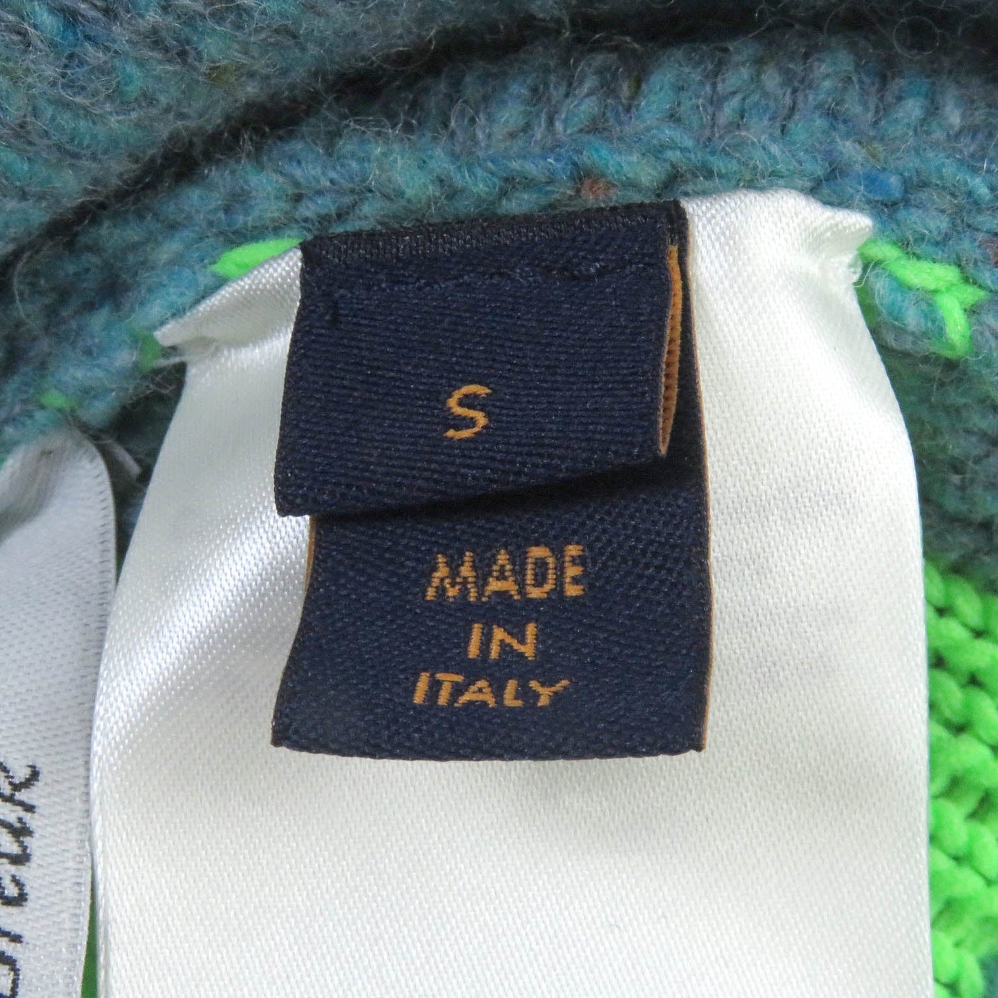 LOUIS VUITTON cardigan HMN83W wool Blue type S