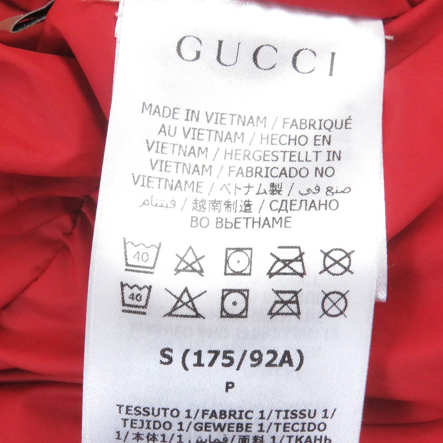 GUCCI Down jacket 663895 Nylon multicolor S