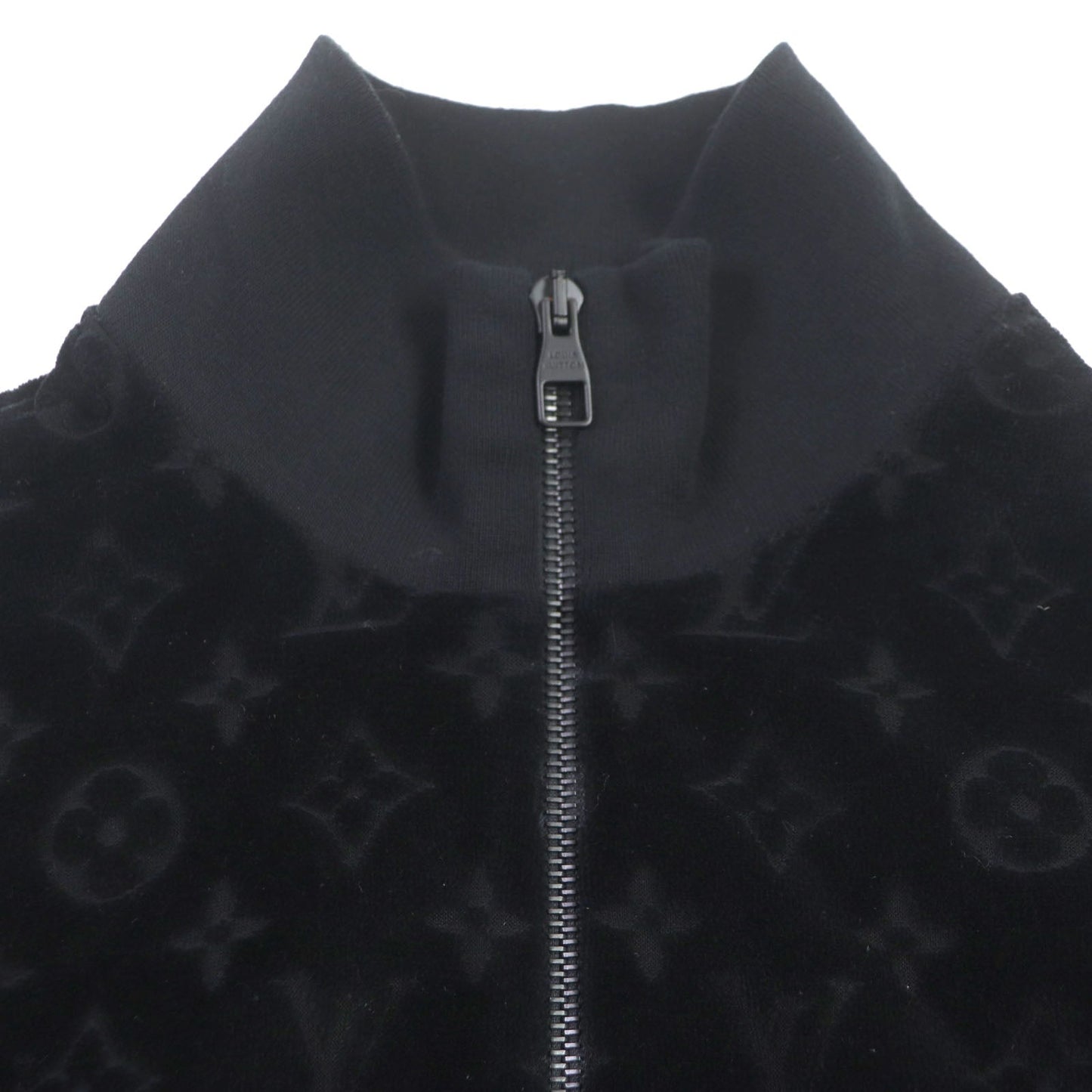 LOUIS VUITTON Blouson HFY19W cotton black Monogram S