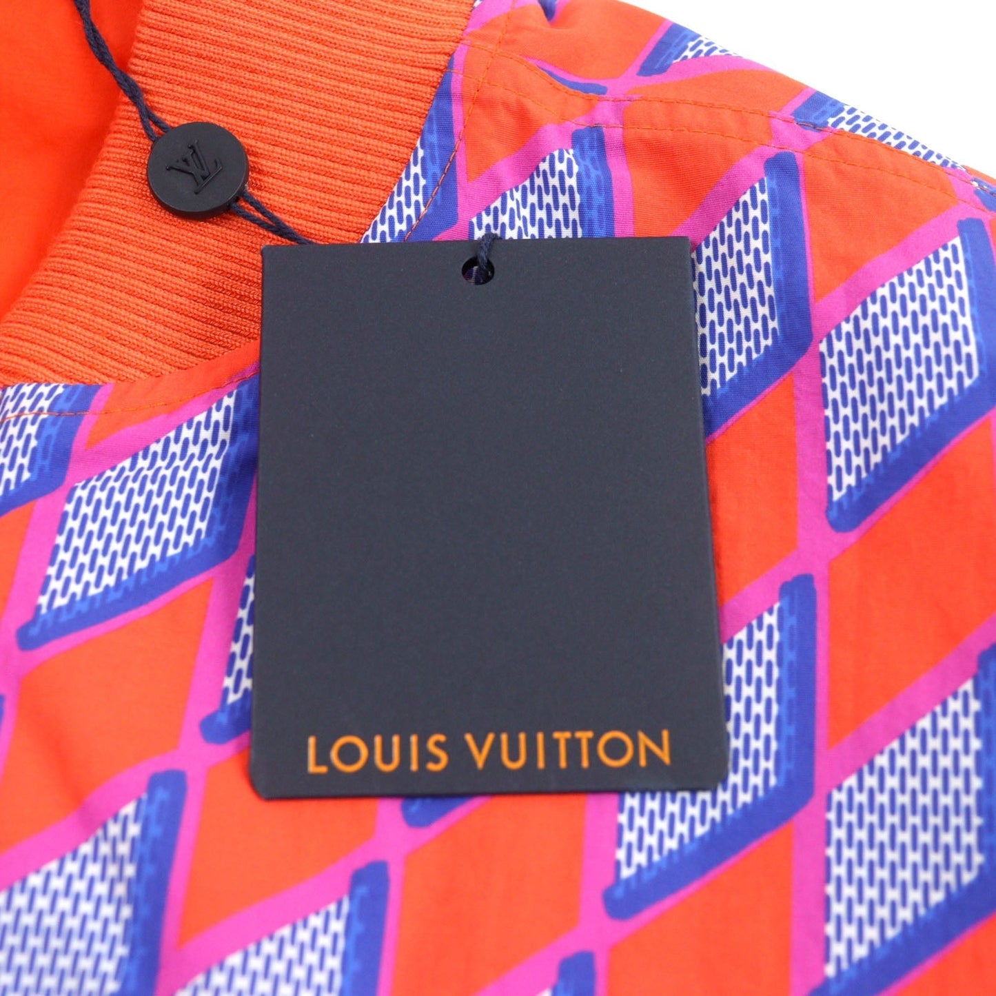 LOUIS VUITTON Bomber jacket HNB73E Nylon Orange type 46