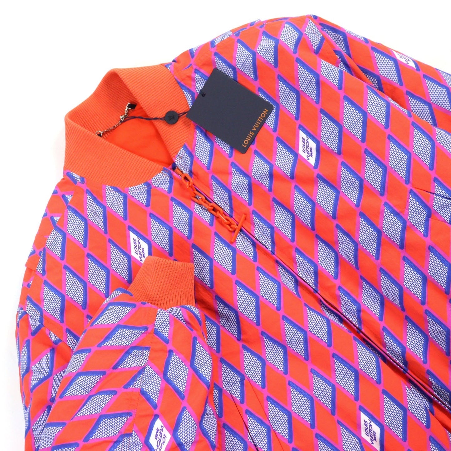 LOUIS VUITTON Bomber jacket HNB73E Nylon Orange type 46