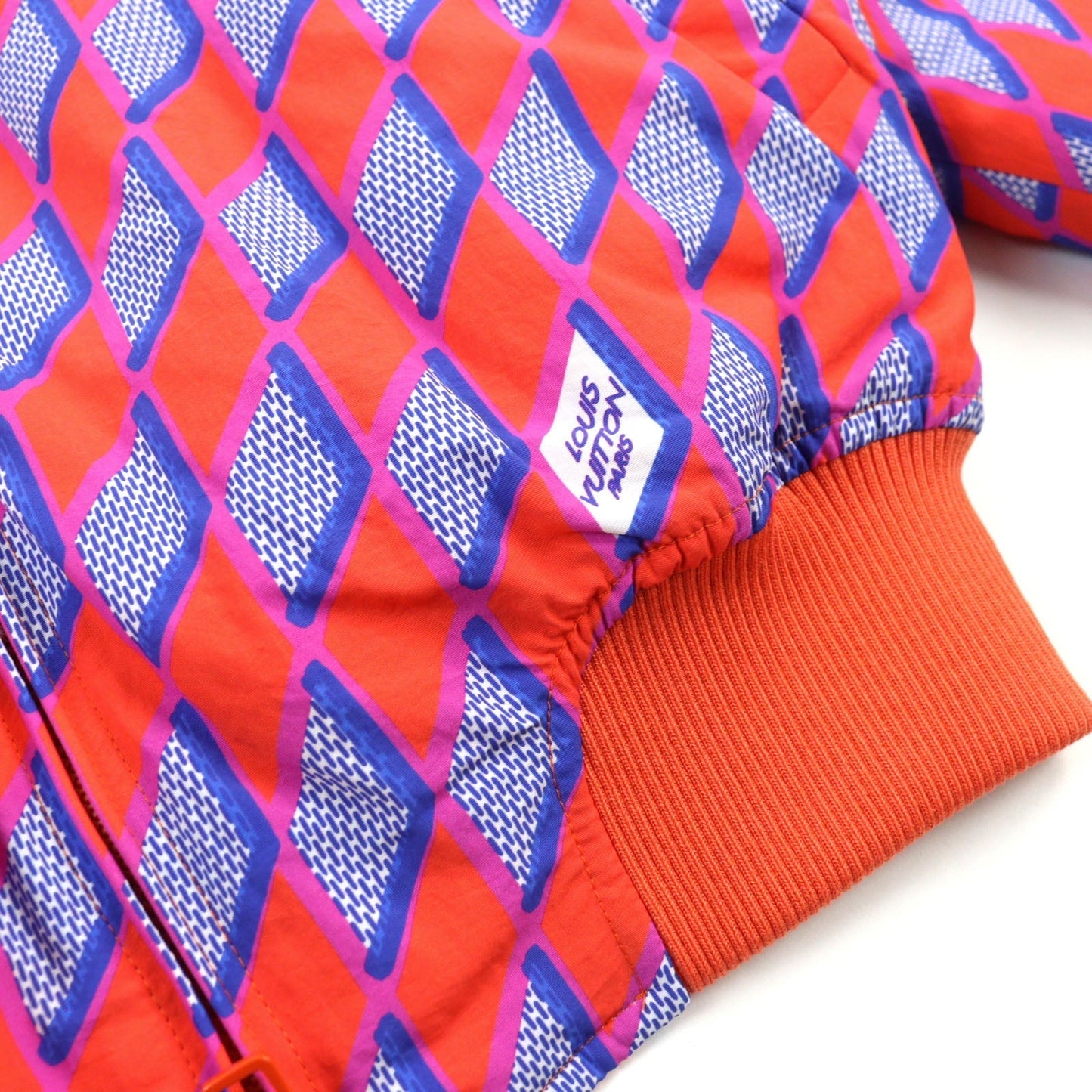 LOUIS VUITTON Bomber jacket HNB73E Nylon Orange type 46