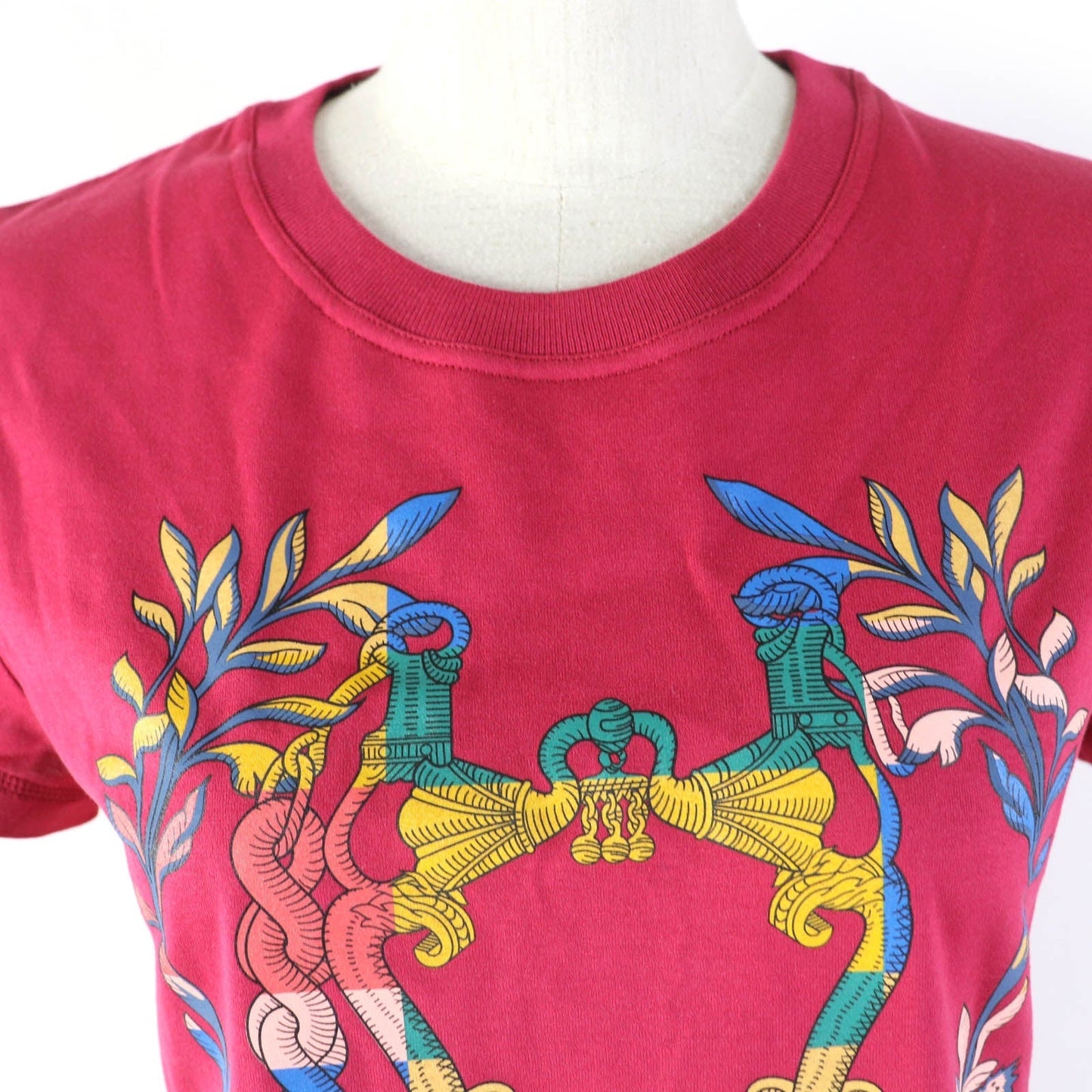 HERMES one piece cotton Pink type DELLA CAVALLERIA 34