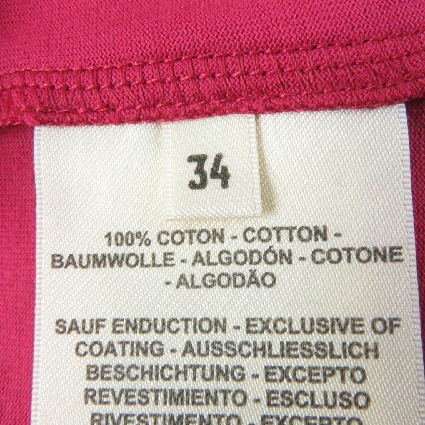 HERMES one piece cotton Pink type DELLA CAVALLERIA 34
