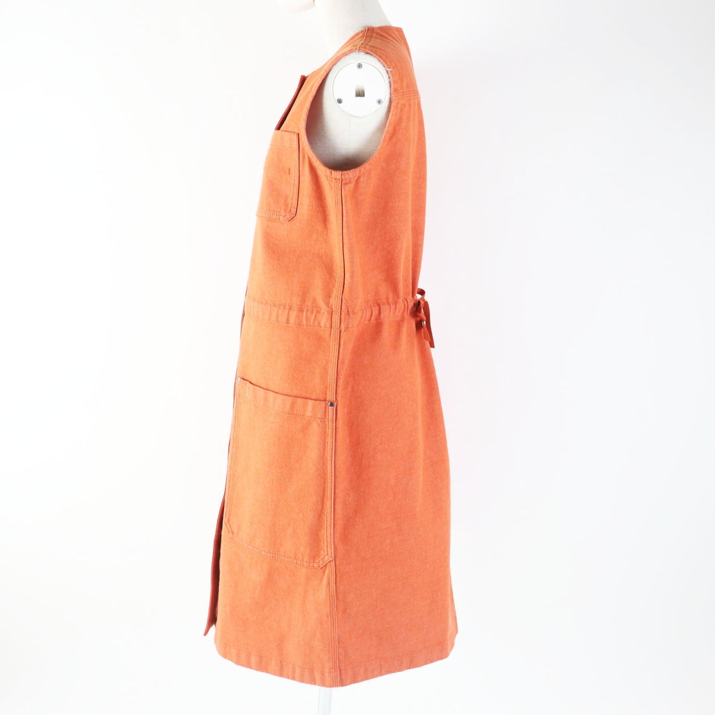 HERMES one piece 2E0550DQ cotton Orange 38