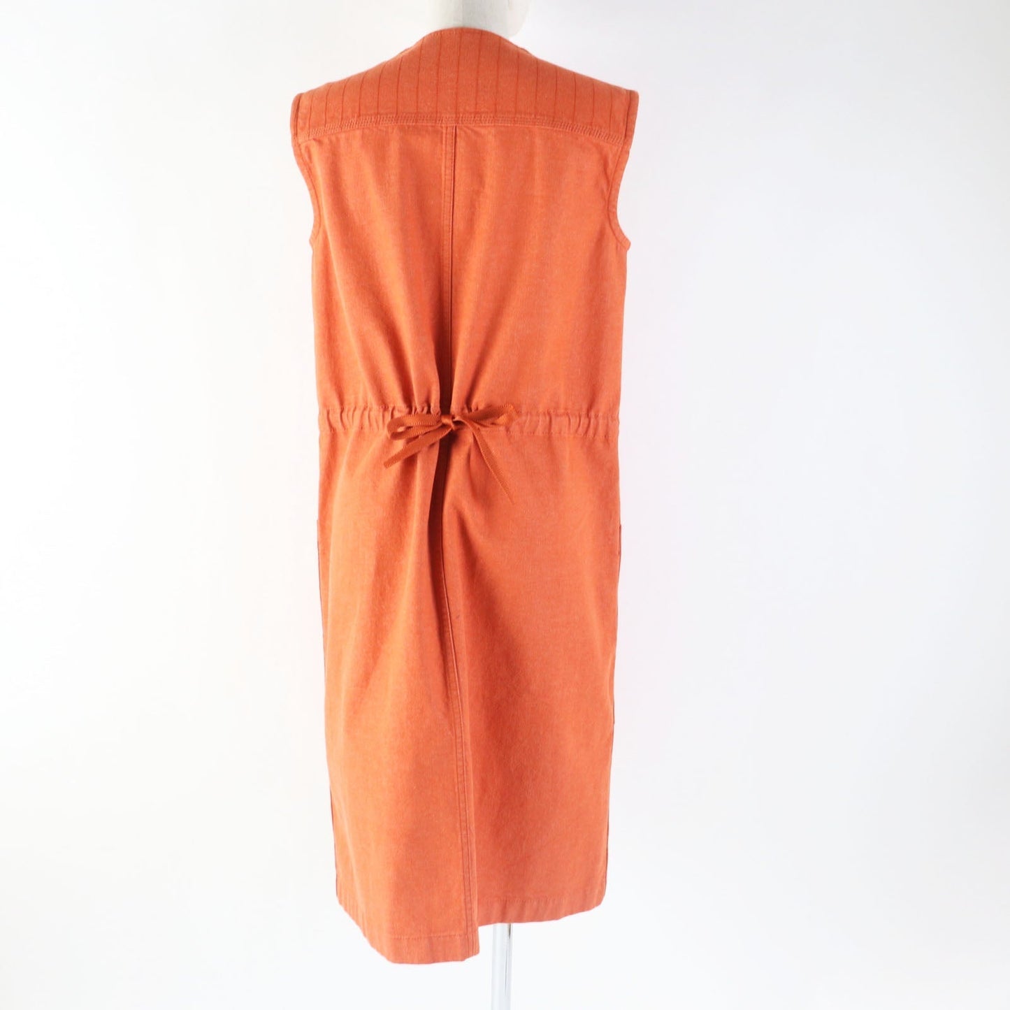 HERMES one piece 2E0550DQ cotton Orange 38