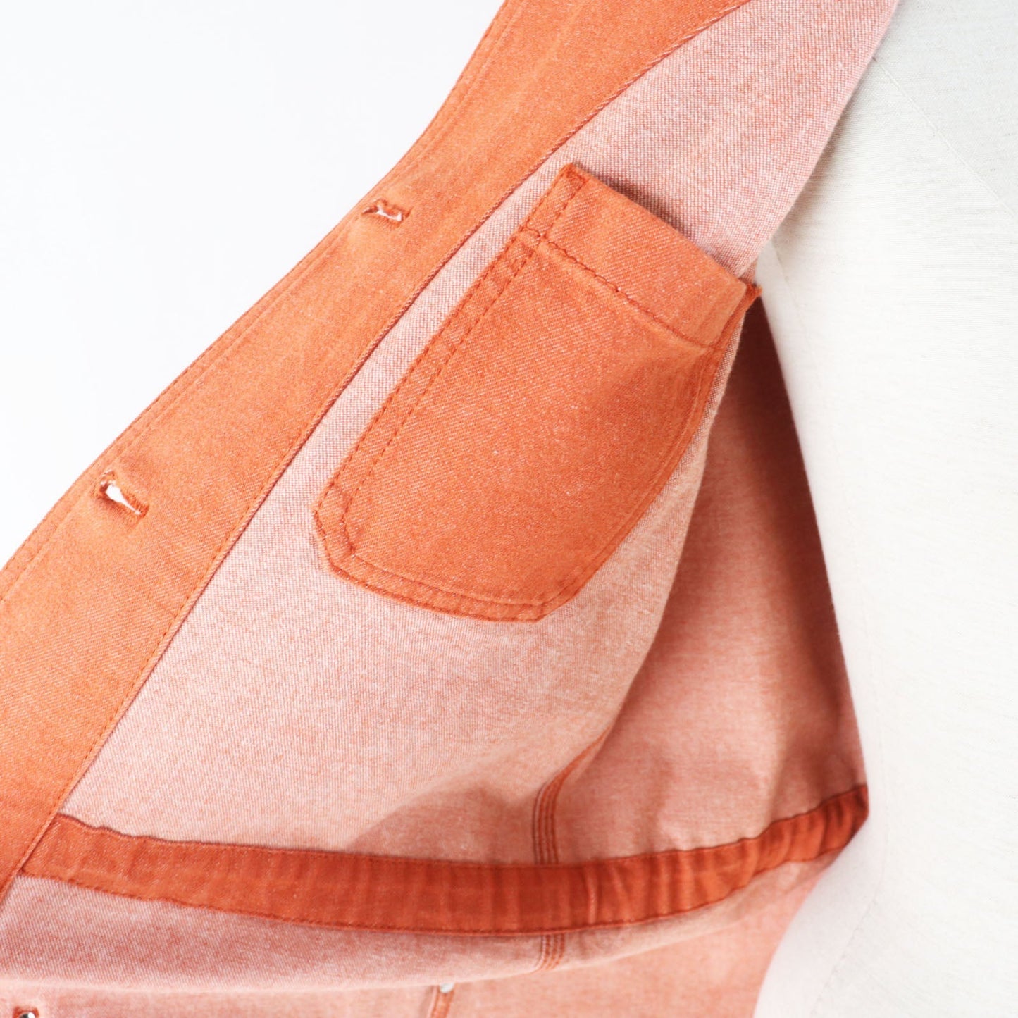 HERMES one piece 2E0550DQ cotton Orange 38