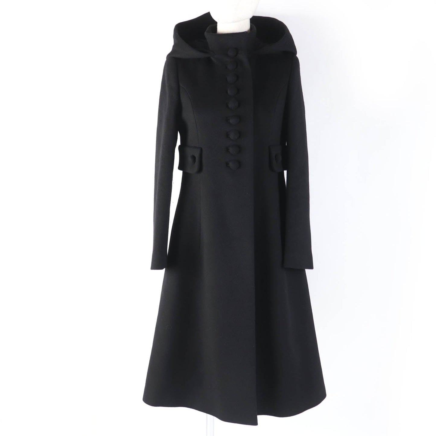 GUCCI coat 543385 wool black 36