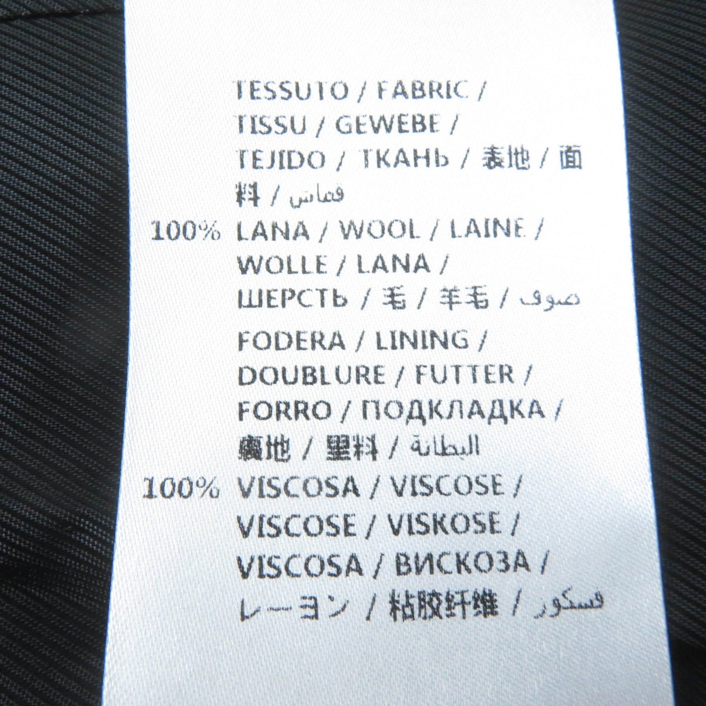 GUCCI coat 543385 wool black 36