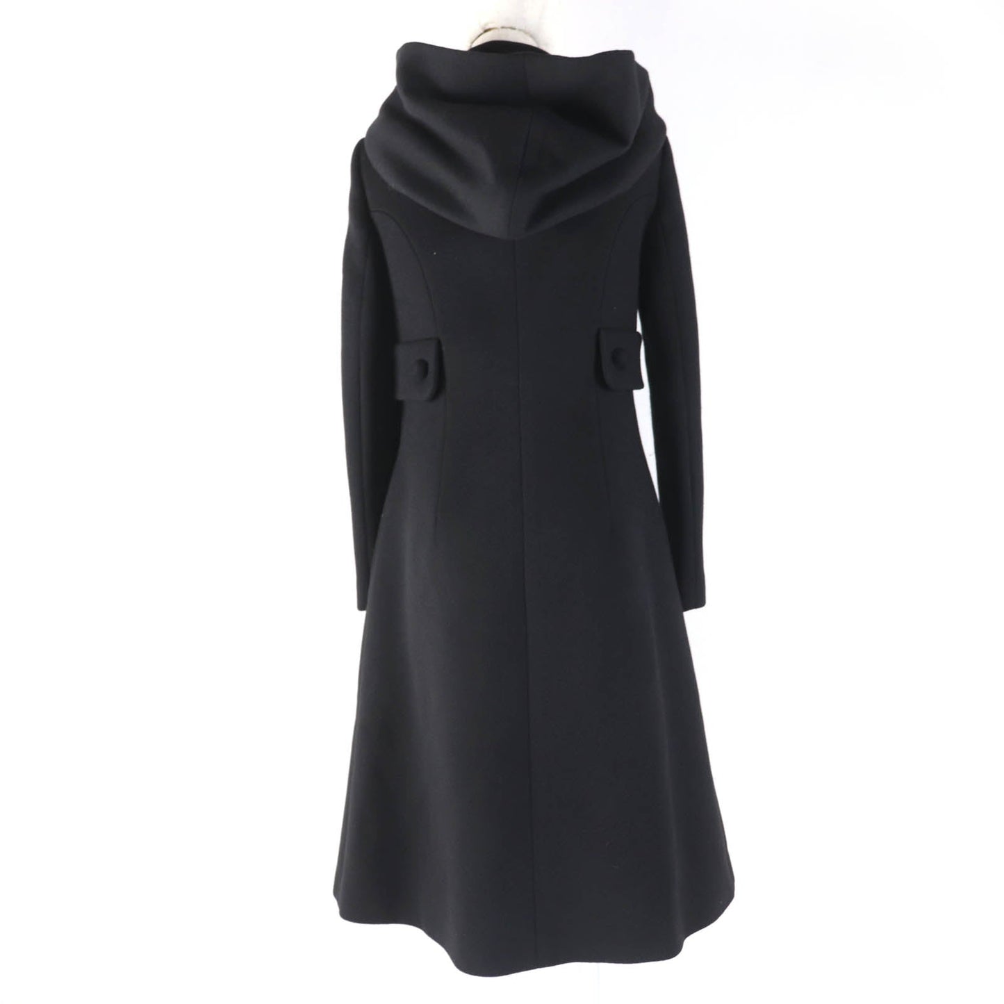 GUCCI coat 543385 wool black 36