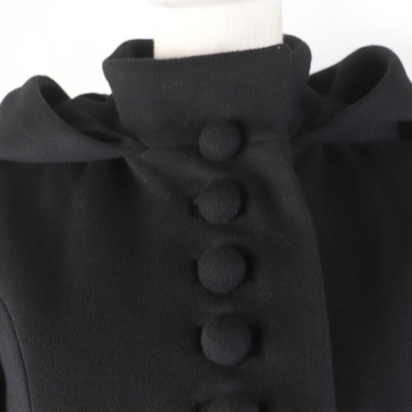 GUCCI coat 543385 wool black 36