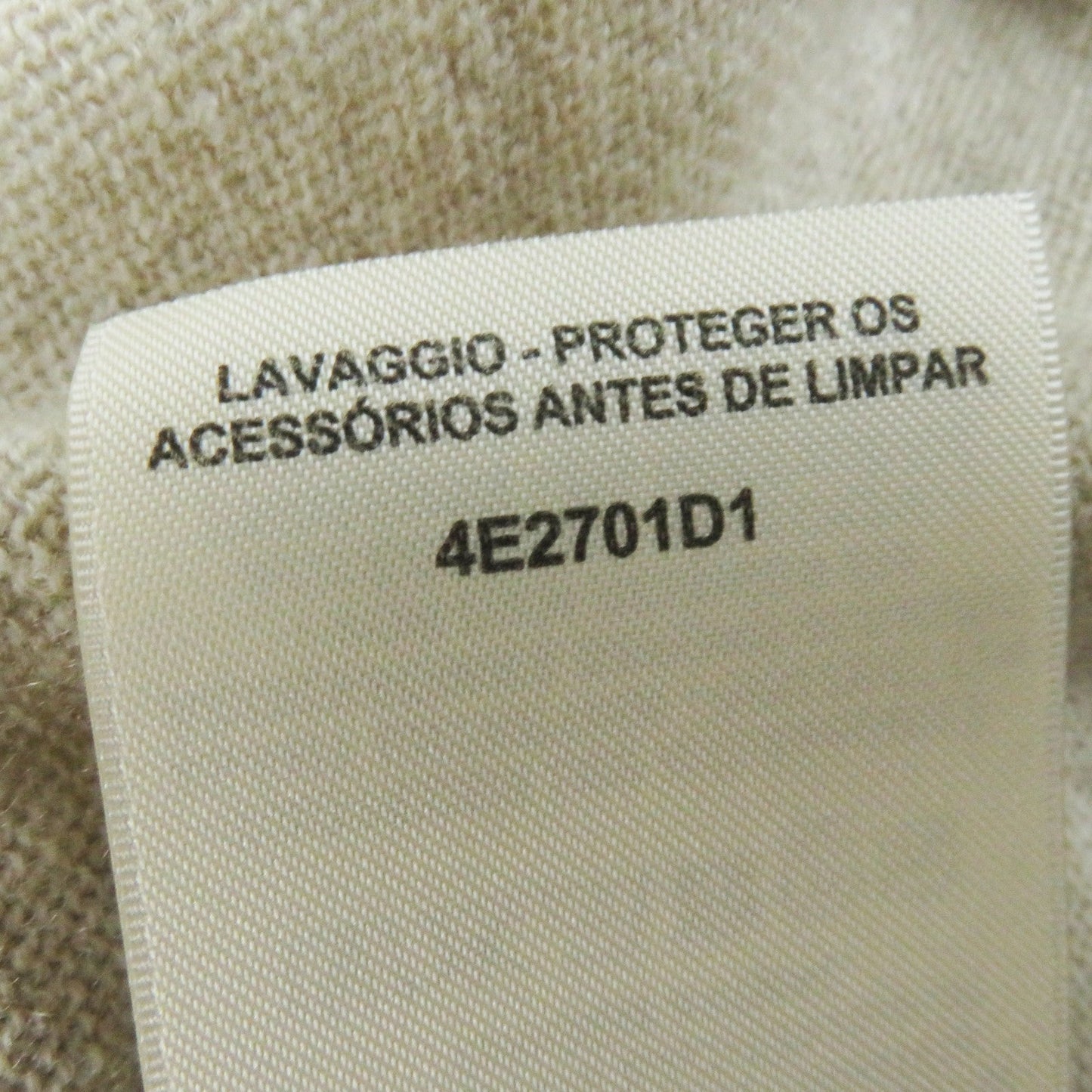 HERMES cardigan 4E2701D1 cashmere beige 38