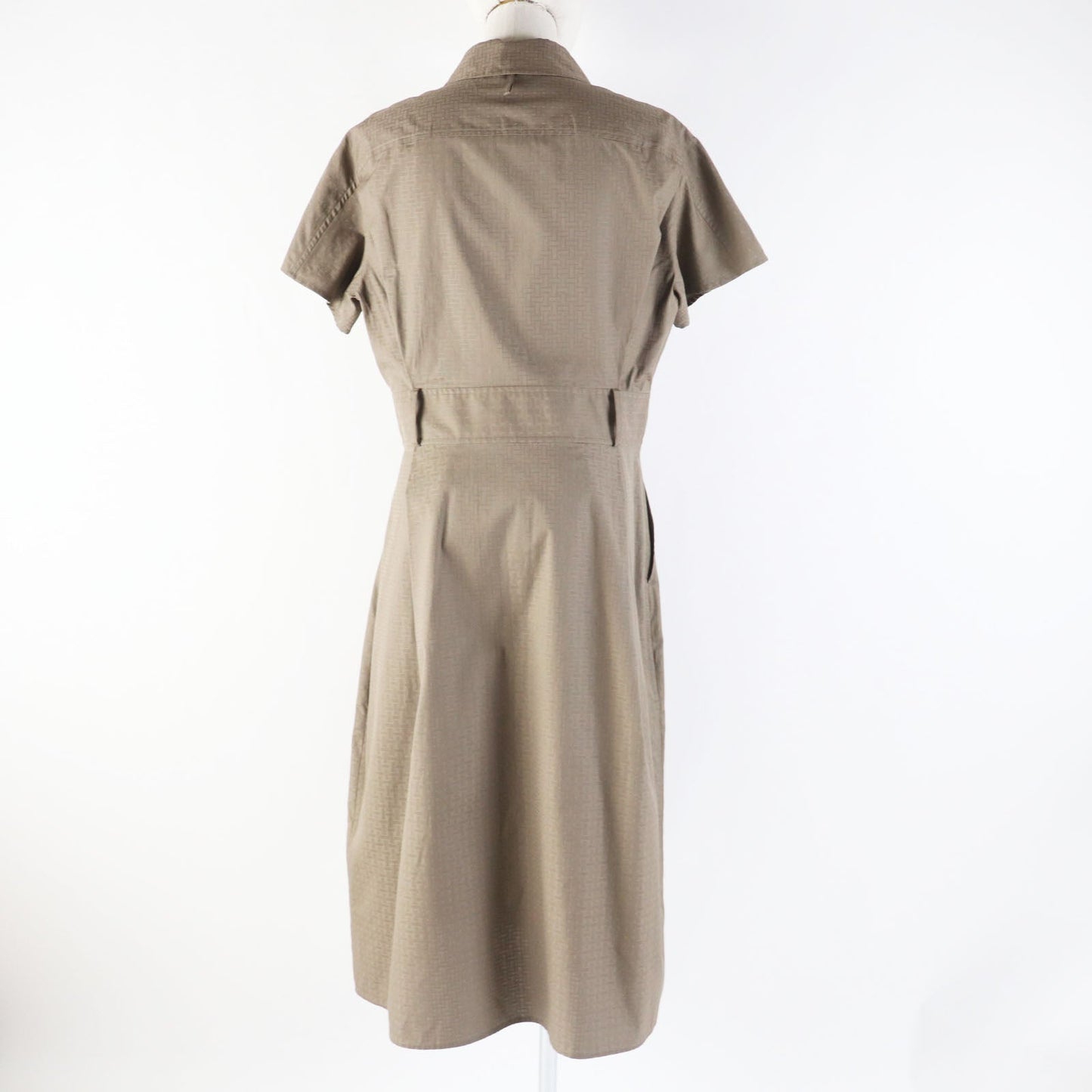HERMES one piece 3H0544DH cotton Brown type 40