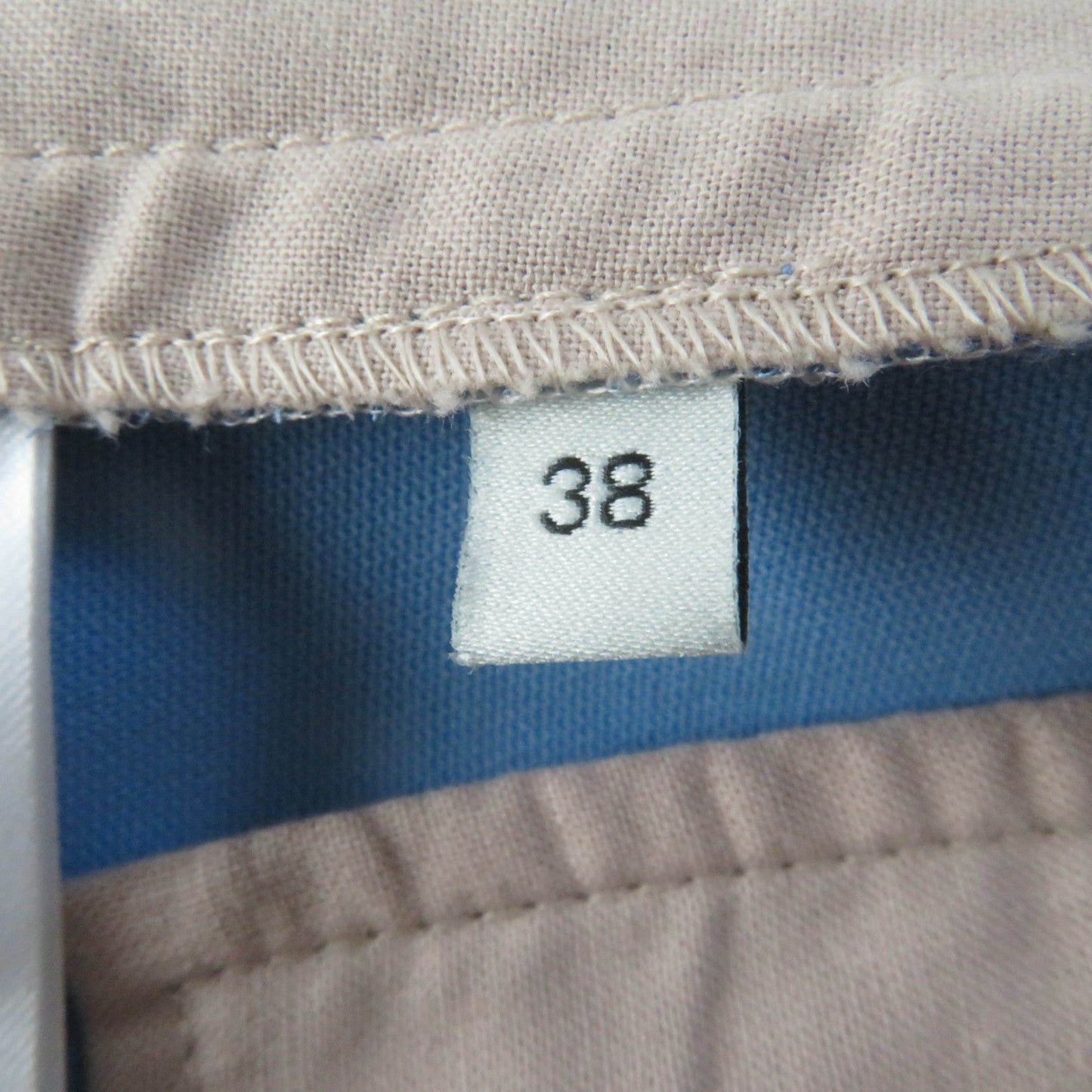 GUCCI Pants 632964 silk Light blue 38