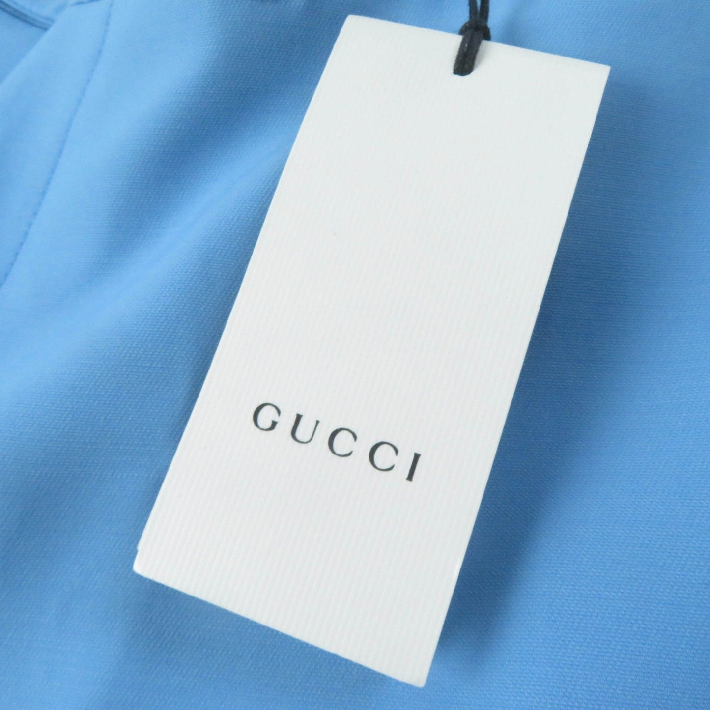 GUCCI Pants 632964 silk Light blue 38
