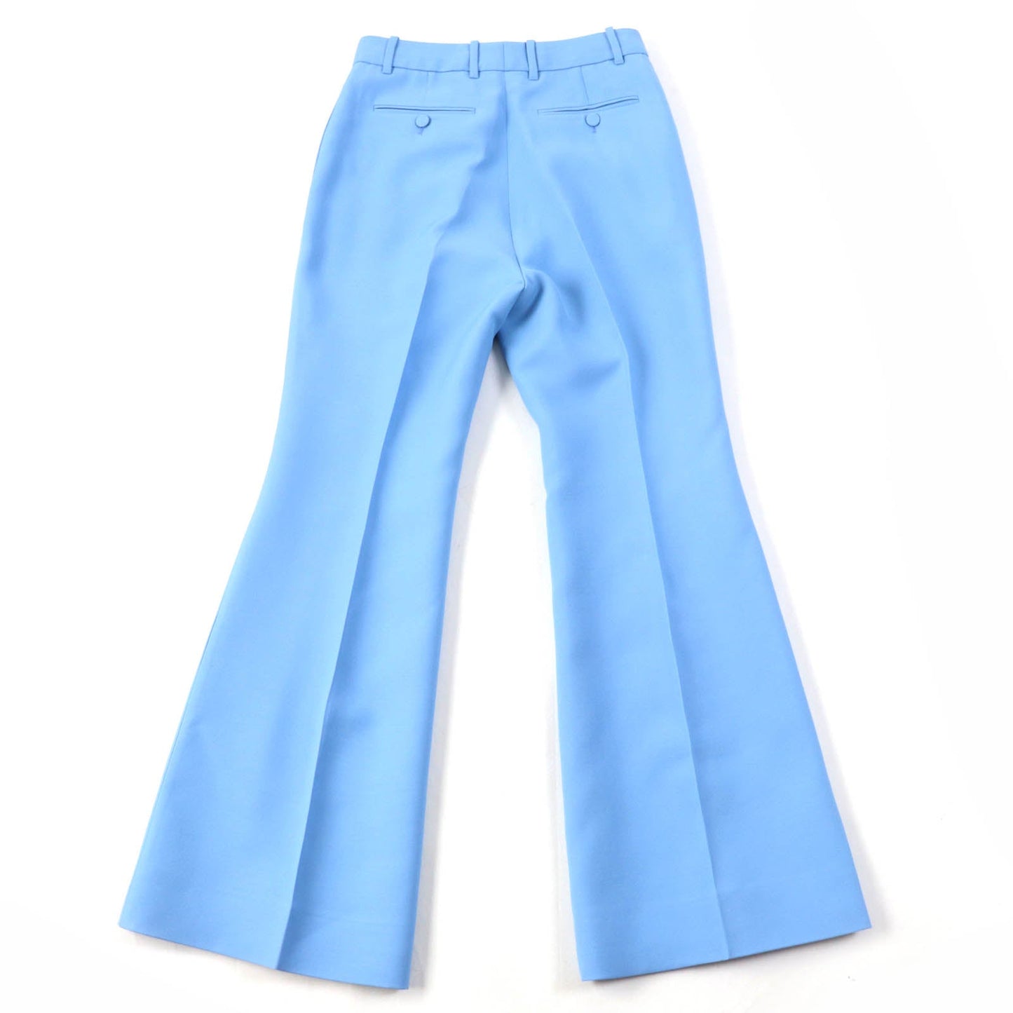 GUCCI Pants 632964 silk Light blue 38