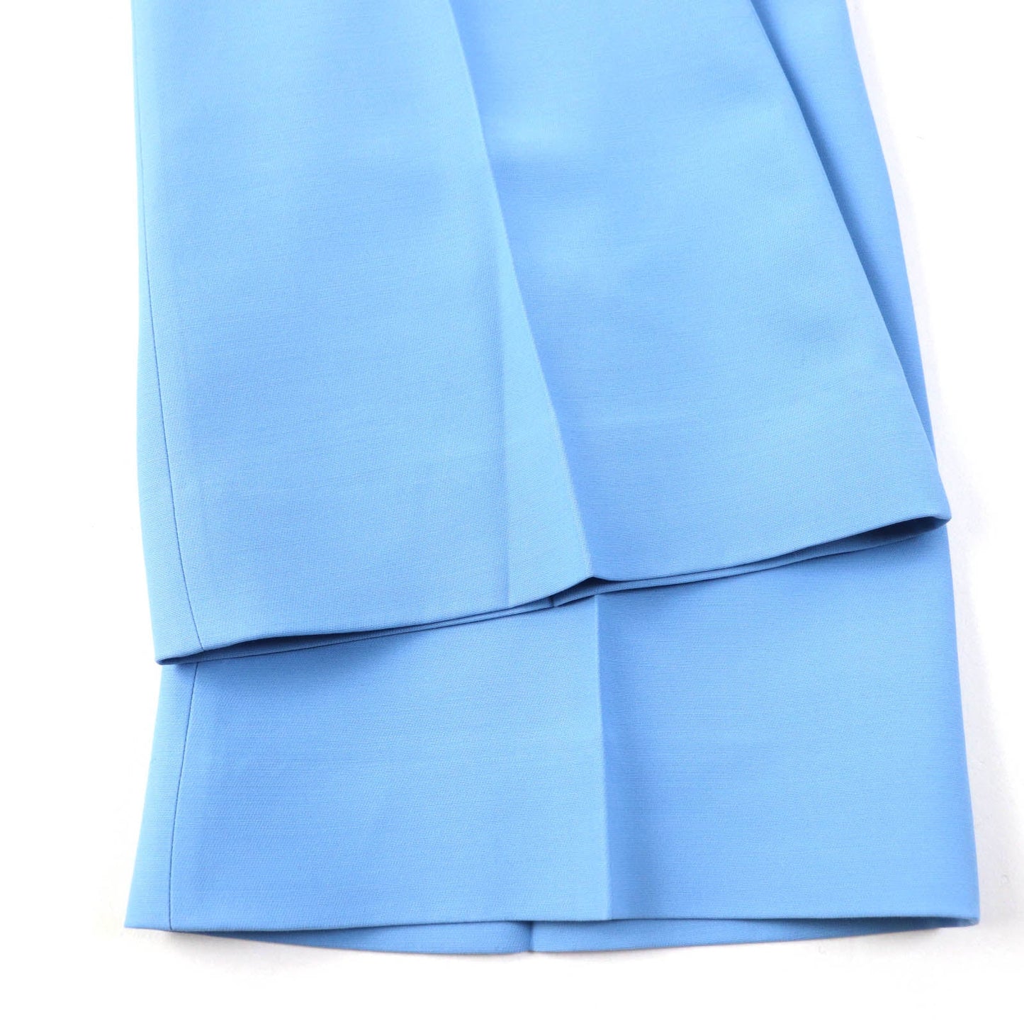 GUCCI Pants 632964 silk Light blue 38